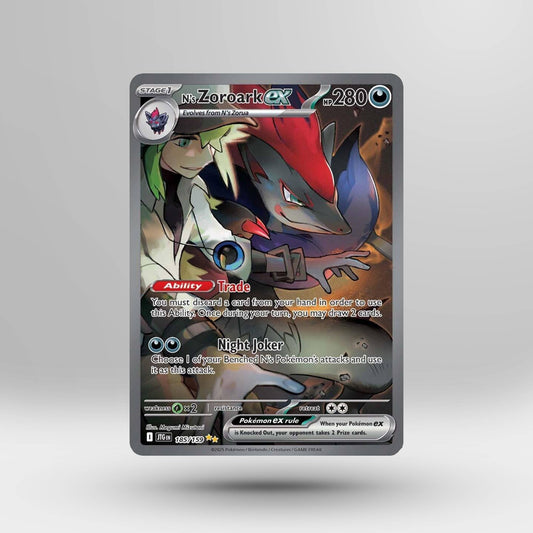 Journey Together: 185/159 - N's Zoroark ex